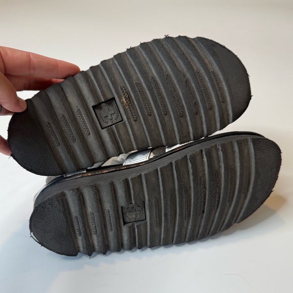 Dr. Martens Blaire Platform Sandal Leather White Size 6 - Picture 7 of 9